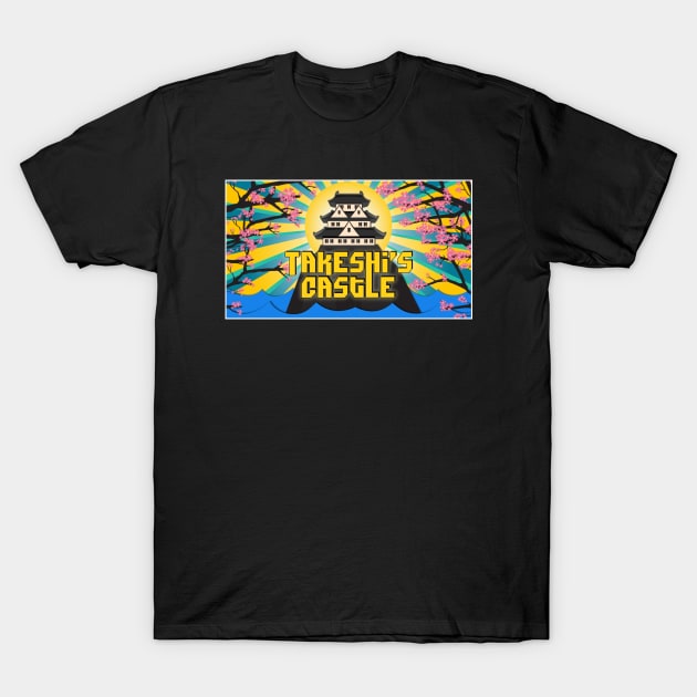 Takeshi's Castle T-Shirt by BigOrangeShirtShop